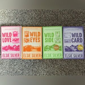 Elsie Silver Rose Hill Series Books 1-4 Wild Love Wild Eyes Wild Side Wild Card